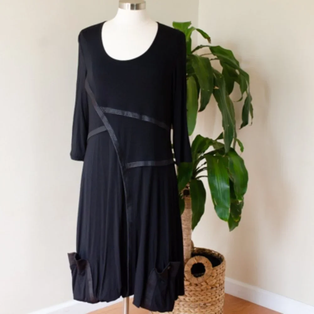 Dzhavael Couture: Black Dress - Picture 2 of 8